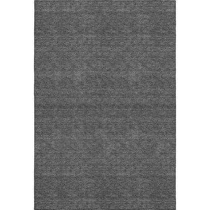 Luxury Washable Soft Essentials SE6 Gray 5' x 7'6" Rug