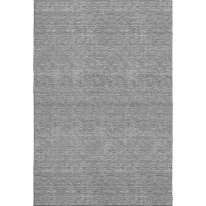 Luxury Washable Soft Essentials SE6 Gray 3' x 5' Rug