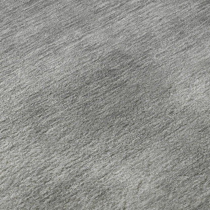 Luxury Washable Soft Essentials SE6 Gray 5' x 7'6" Rug