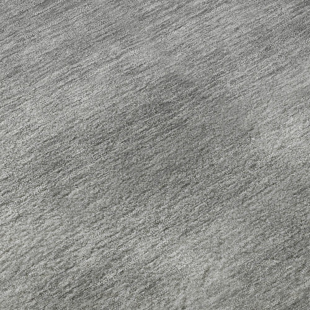 Luxury Washable Soft Essentials SE6 Gray 8' x 8' Round Rug