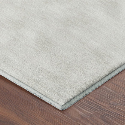Luxury Washable Soft Essentials SE6 Ivory 1'8" x 2'6" Rug