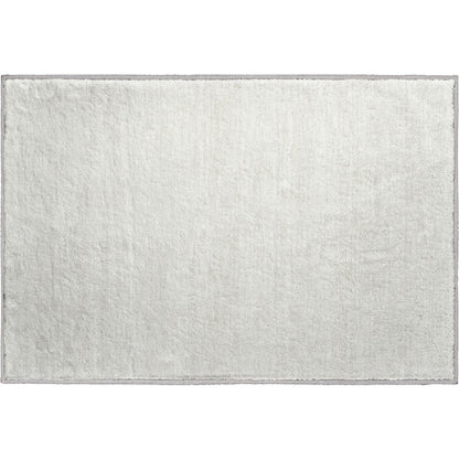 Luxury Washable Soft Essentials SE6 Ivory 1'8" x 2'6" Rug