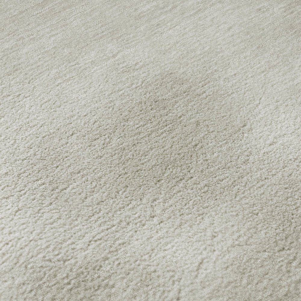 Luxury Washable Soft Essentials SE6 Ivory 2'3" x 7'6" Runner Rug