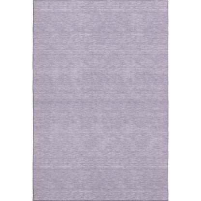 Luxury Washable Soft Essentials SE6 Purple 2'6" x 3'10" Rug