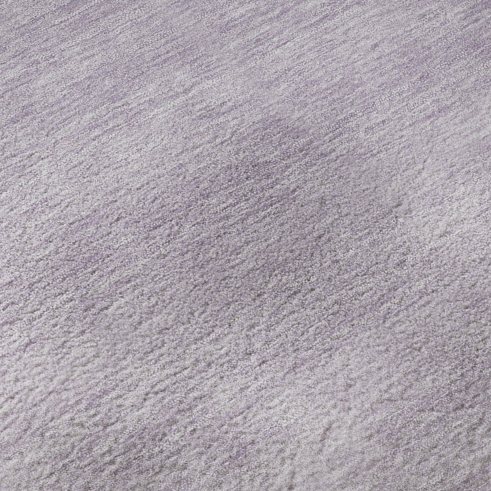 Luxury Washable Soft Essentials SE6 Purple 8' x 8' Round Rug