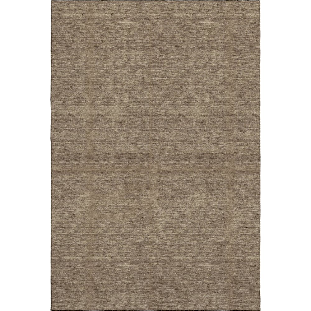 Luxury Washable Soft Essentials SE6 Brown 5' x 7'6" Rug