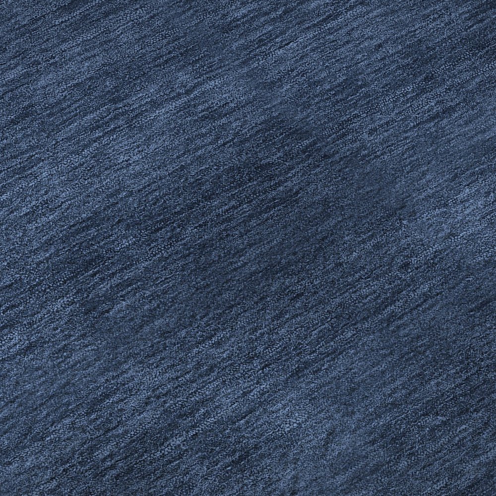 Luxury Washable Soft Essentials SE6 Blue 3' x 5' Rug