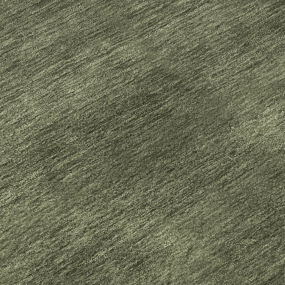 Luxury Washable Soft Essentials SE6 Green 5' x 7'6" Rug