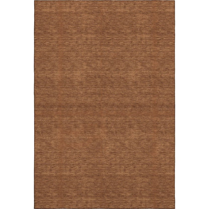 Luxury Washable Soft Essentials SE6 Orange 2'6" x 3'10" Rug