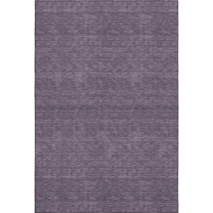 Luxury Washable Soft Essentials SE6 Purple 3' x 5' Rug
