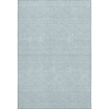 Luxury Washable Soft Essentials SE6 Blue 2'6" x 3'10" Rug