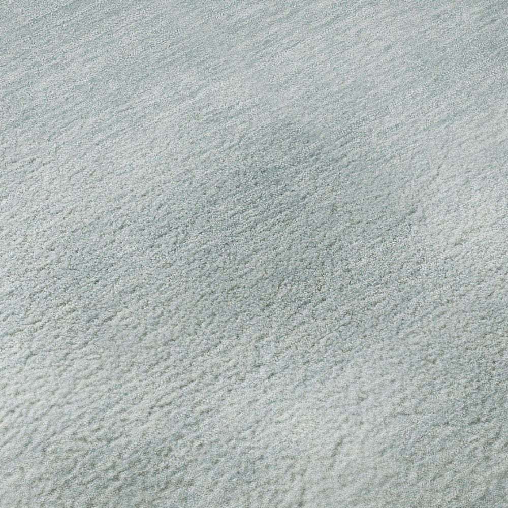 Luxury Washable Soft Essentials SE6 Blue 8' x 10' Rug