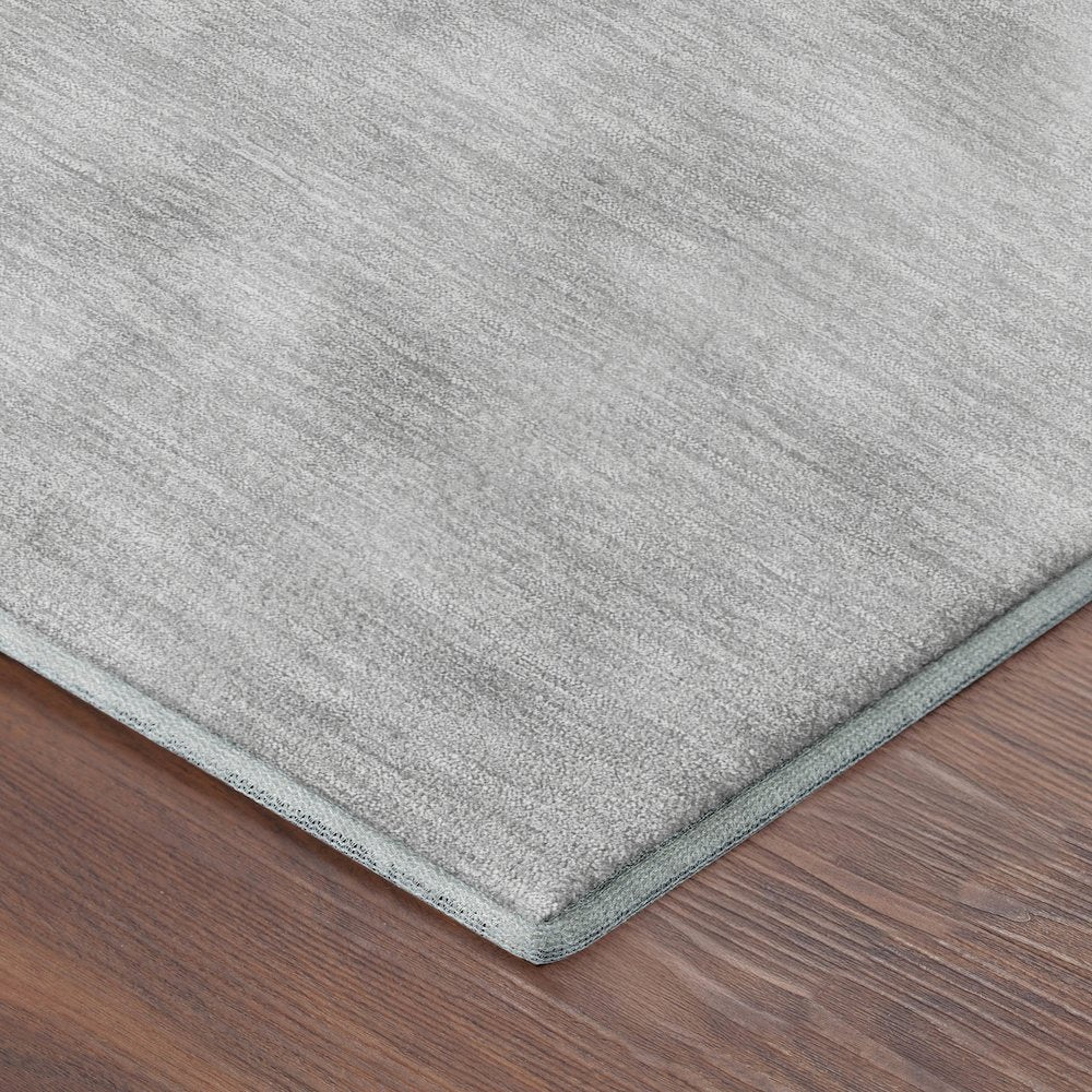 Luxury Washable Soft Essentials SE6 Gray 10' x 14' Rug