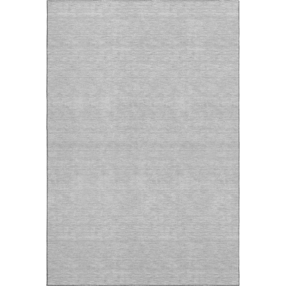Luxury Washable Soft Essentials SE6 Gray 5' x 7'6" Rug