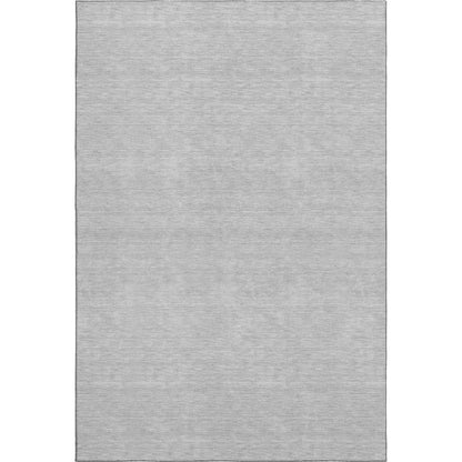 Luxury Washable Soft Essentials SE6 Gray 8' x 10' Rug