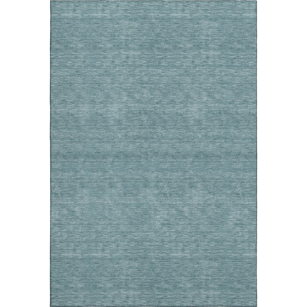Luxury Washable Soft Essentials SE6 Teal 3' x 5' Rug