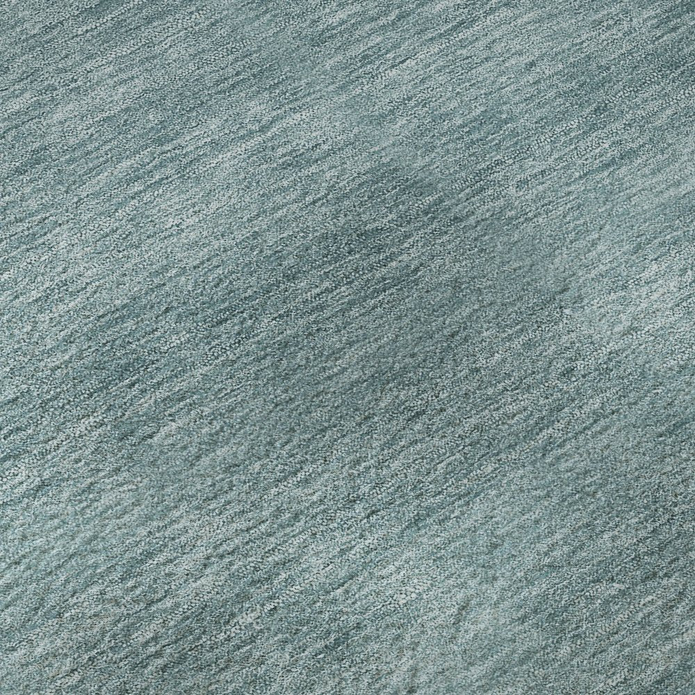 Luxury Washable Soft Essentials SE6 Teal 3' x 5' Rug