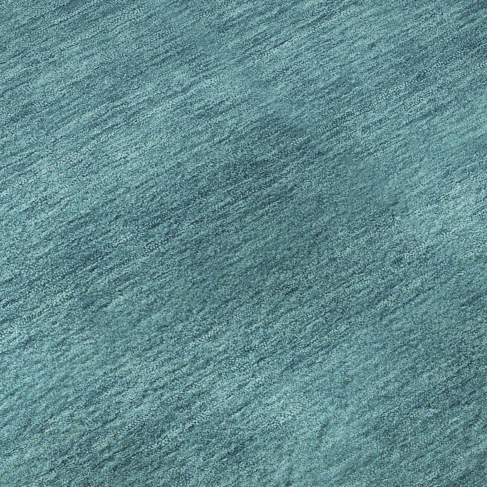 Luxury Washable Soft Essentials SE6 Teal 5' x 7'6" Rug