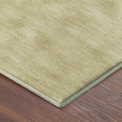 Luxury Washable Soft Essentials SE6 Gold 10' x 14' Rug