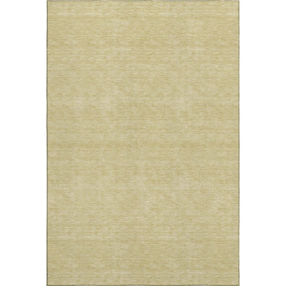Luxury Washable Soft Essentials SE6 Gold 10' x 14' Rug