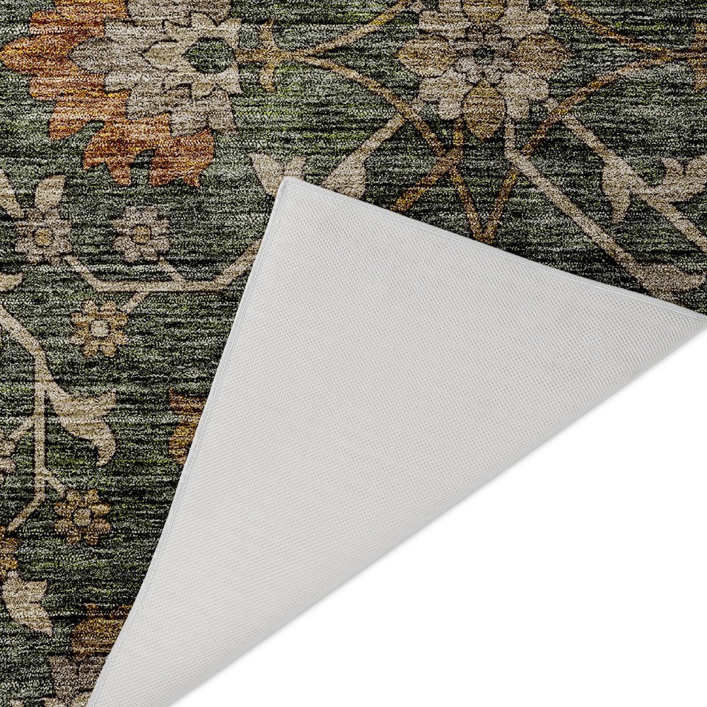 Indoor/Outdoor Silk Road Basil 3' x 5' Rug