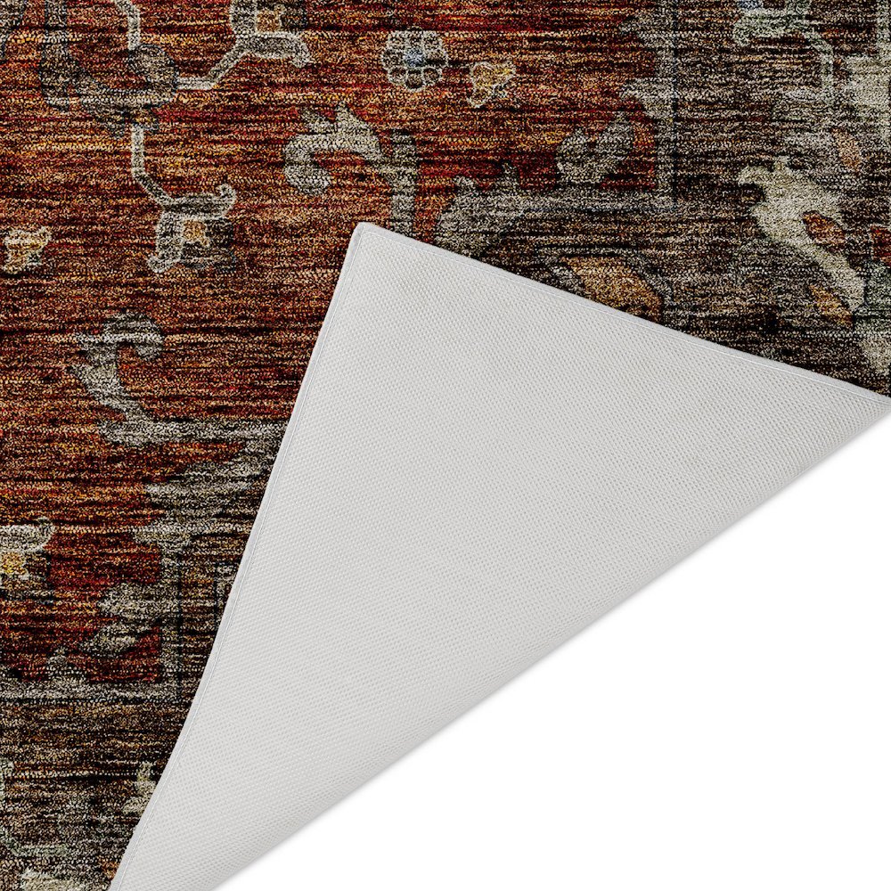 Indoor/Outdoor Silk Road Paprika 6'6" x 9'6" Rug