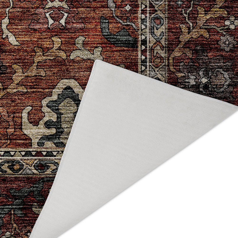 Indoor/Outdoor Silk Road Paprika 5' x 7'6" Rug