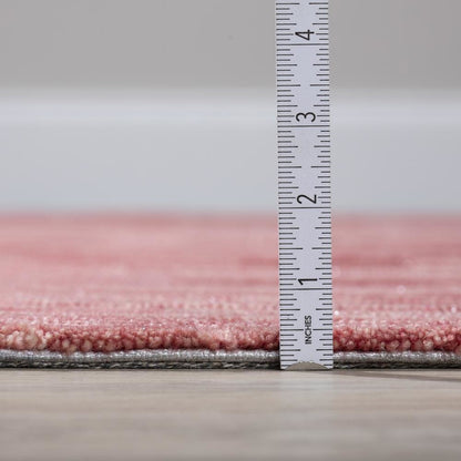 Vibes VB1 Pink 2'3" x 7'6" Runner Rug