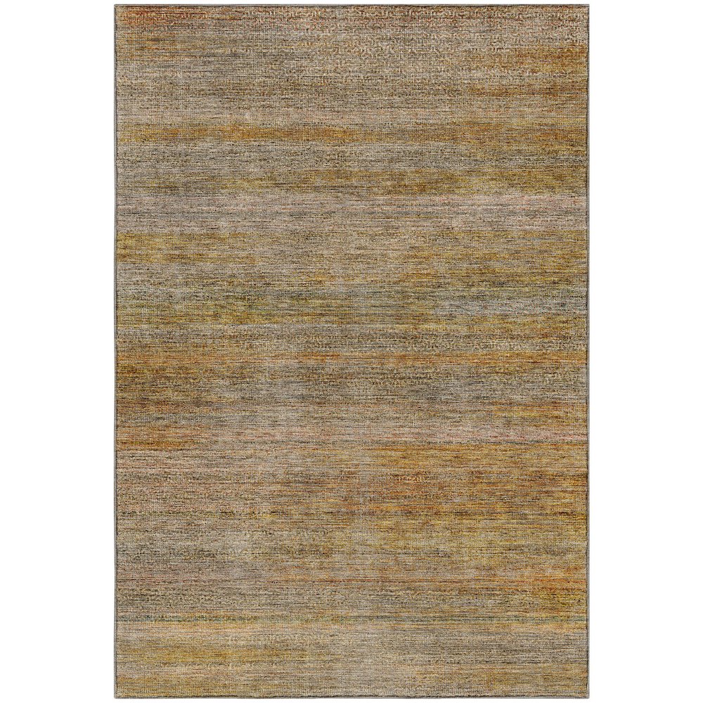 Machine Washable Vico VC1 Orange 3' x 5' Rug