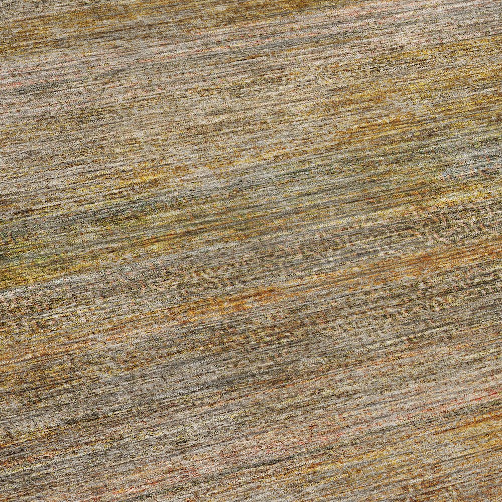 Machine Washable Vico VC1 Orange 5' x 7'6" Rug