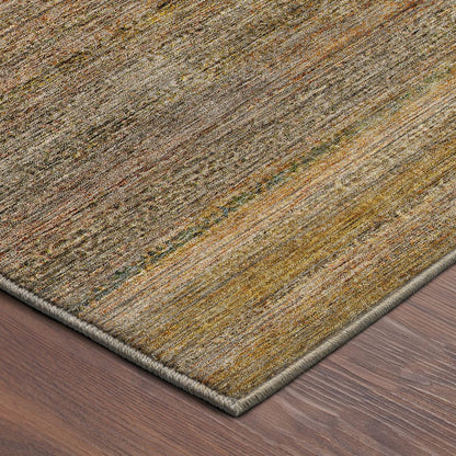 Machine Washable Vico VC1 Orange 9' x 12' Rug