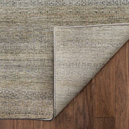 Machine Washable Vico VC2 Brown 3' x 5' Rug