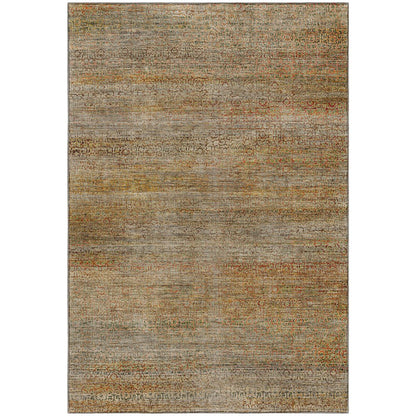 Machine Washable Vico VC3 Brown 5' x 7'6" Rug