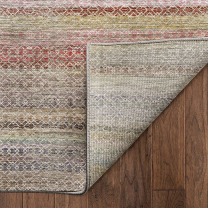 Machine Washable Vico VC4 Multi 1'8" x 2'6" Rug