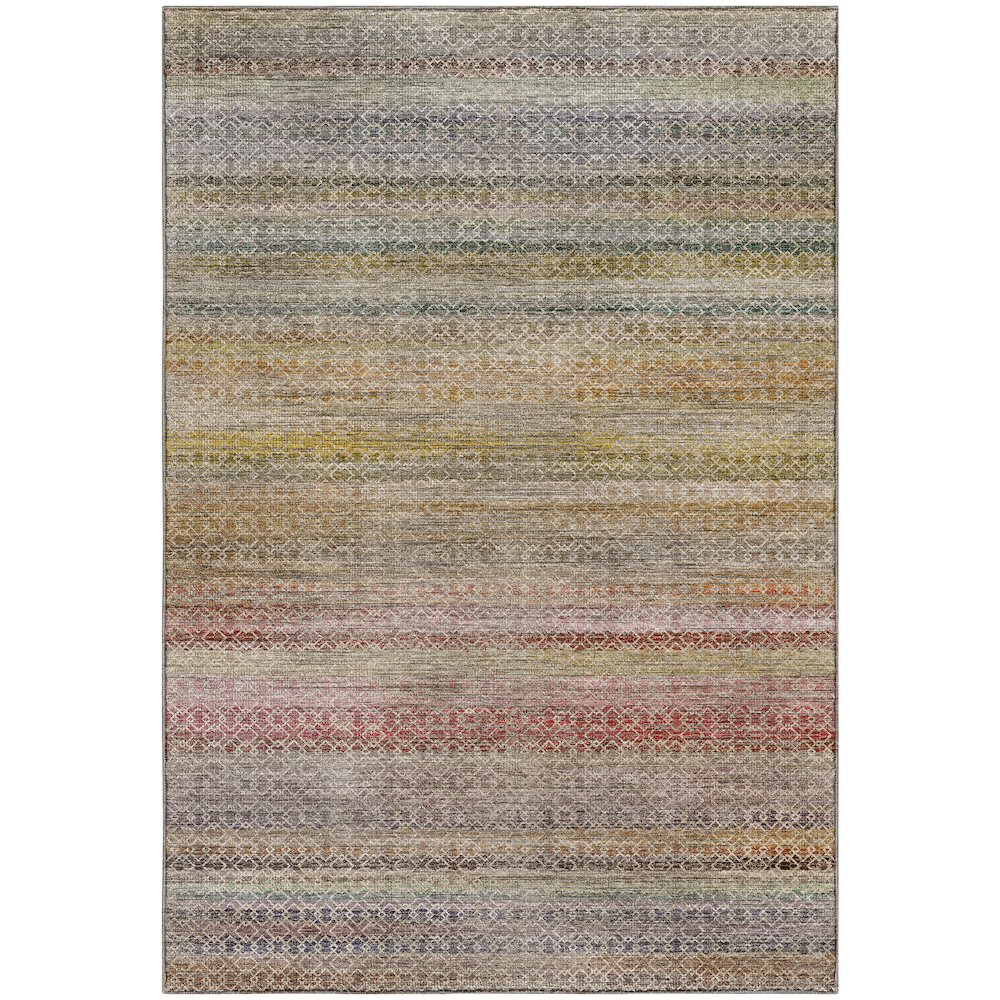 Machine Washable Vico VC4 Multi 5' x 7'6" Rug