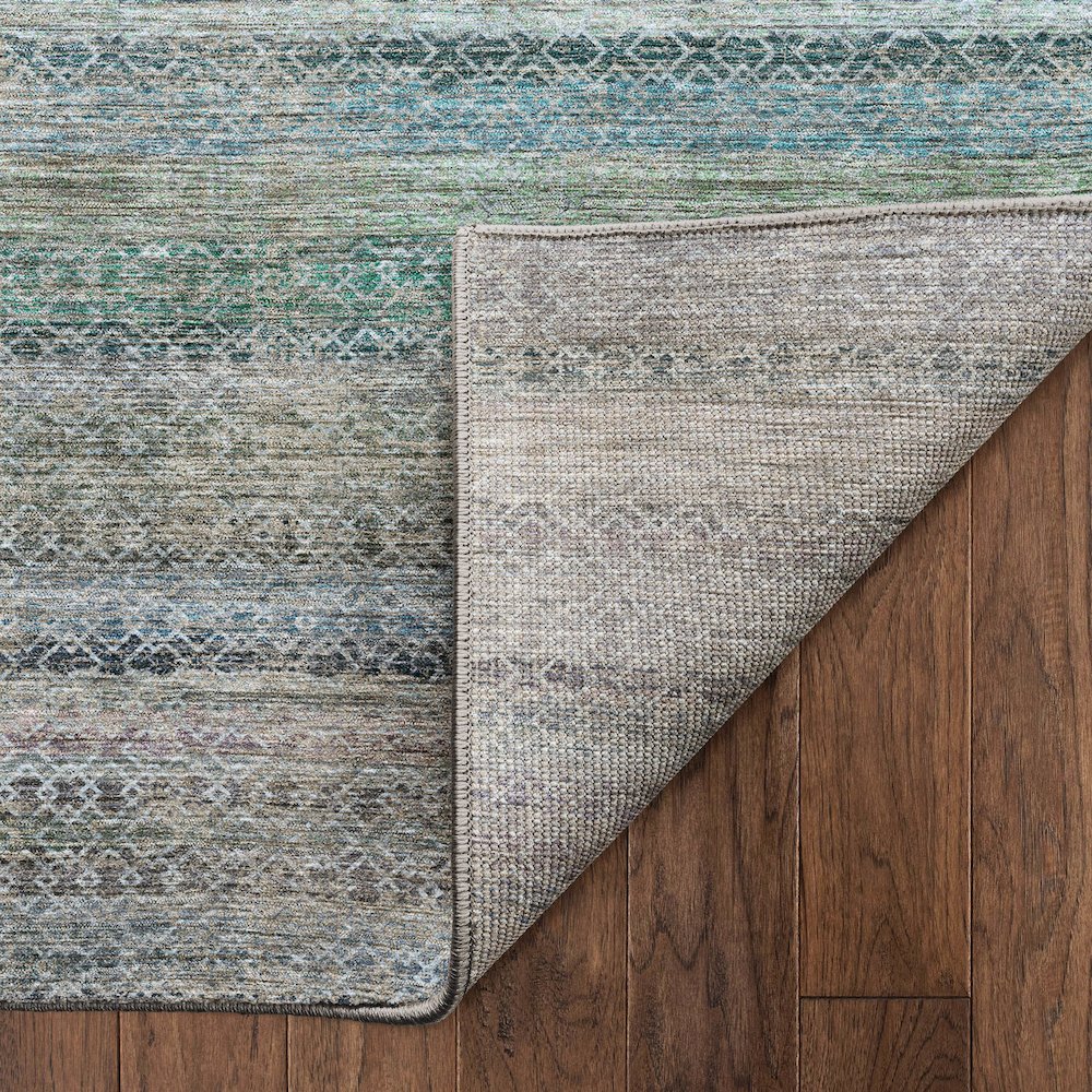 Machine Washable Vico VC4 Blue 3' x 5' Rug