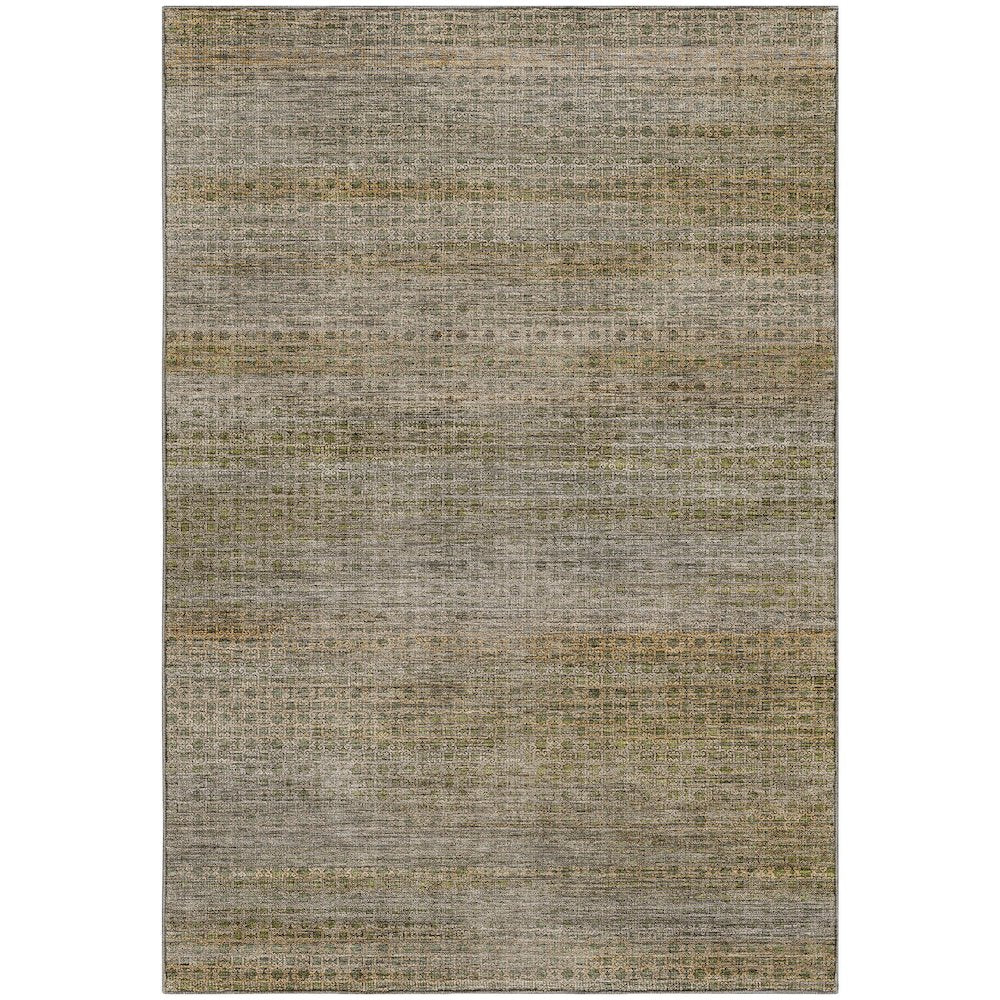 Machine Washable Vico VC5 Green 2'6" x 3'10" Rug