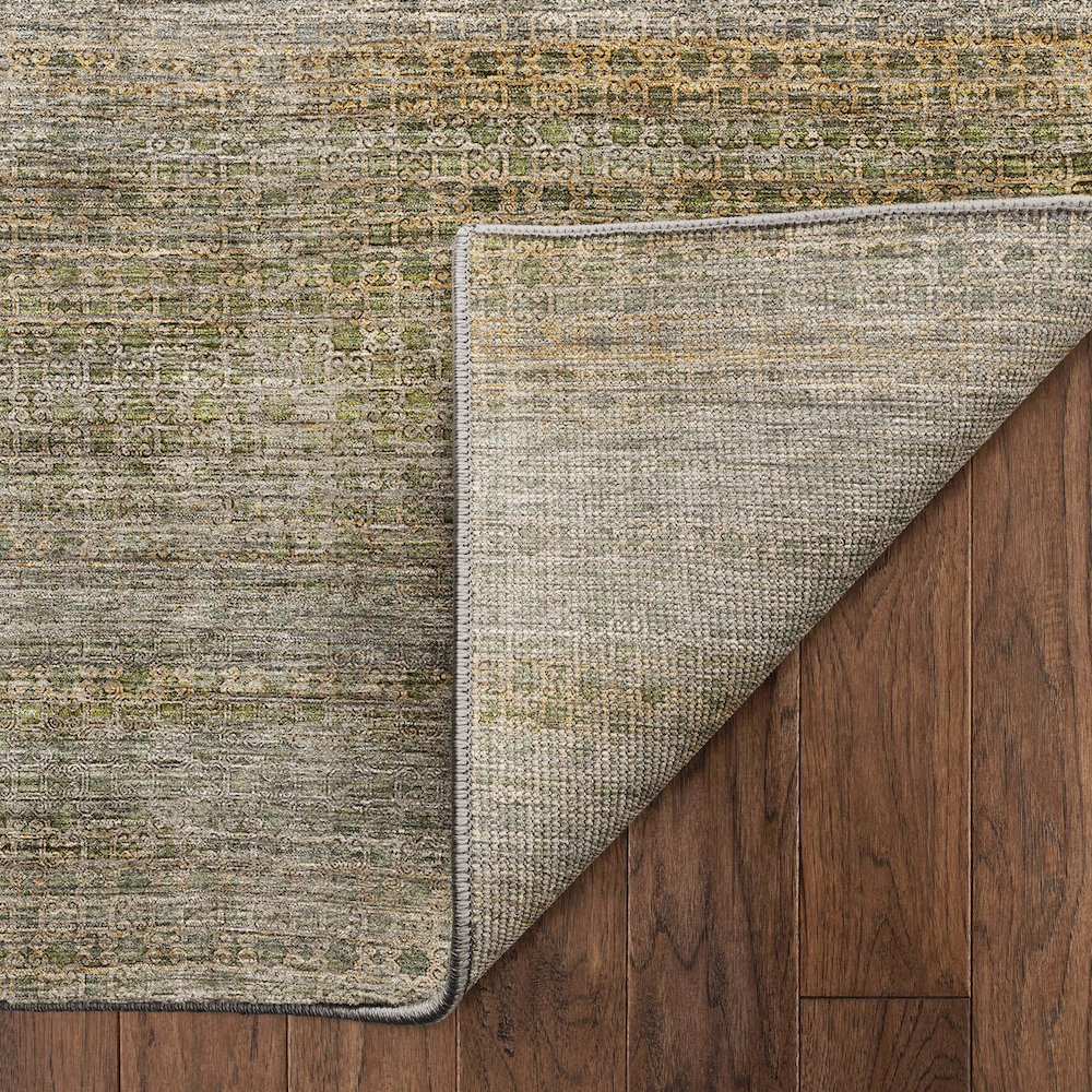 Machine Washable Vico VC5 Green 3' x 5' Rug