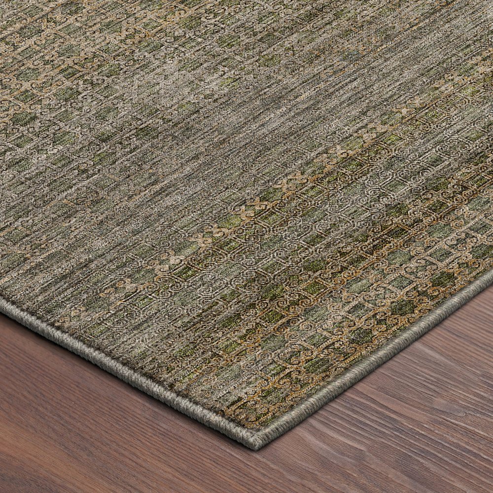 Machine Washable Vico VC5 Green 3' x 5' Rug