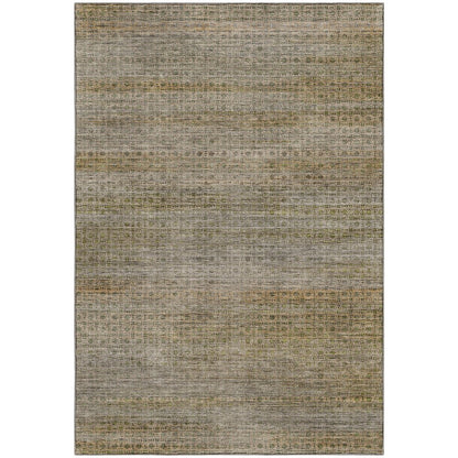 Machine Washable Vico VC5 Green 3' x 5' Rug