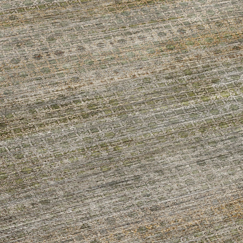 Machine Washable Vico VC5 Green 3' x 5' Rug
