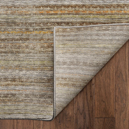 Machine Washable Vico VC6 Brown 3' x 5' Rug