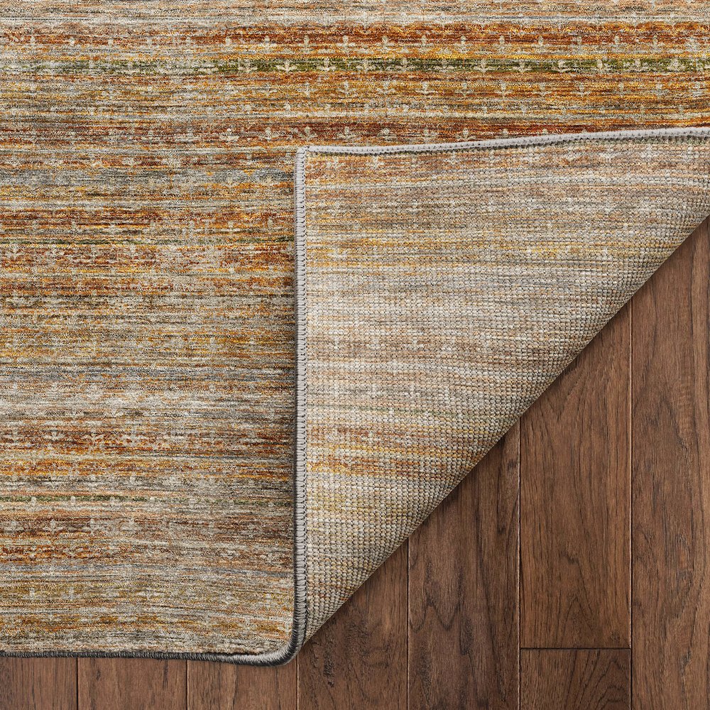 Machine Washable Vico VC6 Orange 2'6" x 3'10" Rug