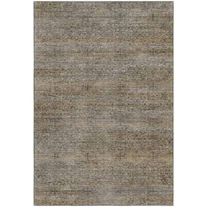 Machine Washable Vico VC9 Gray 6'6" x 9'6" Rug