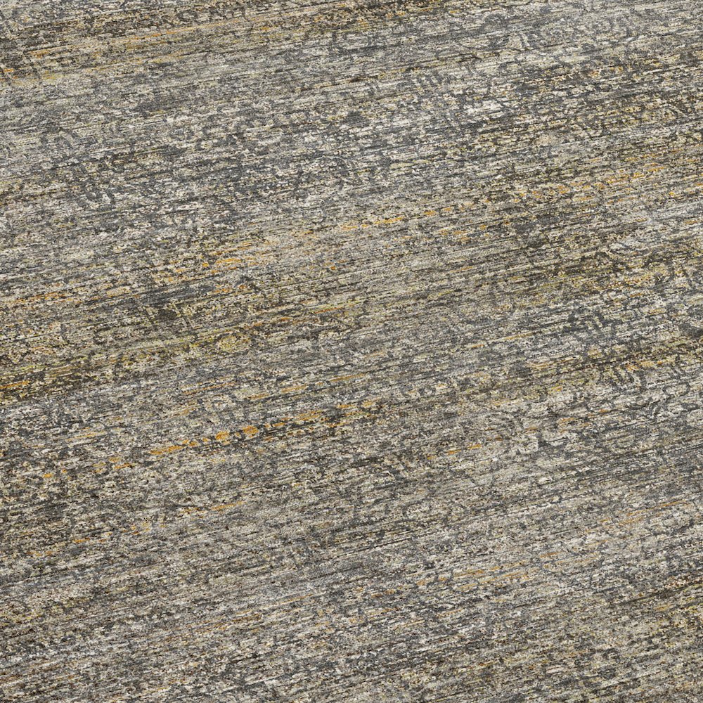 Machine Washable Vico VC9 Gray 8' x 8' Round Rug
