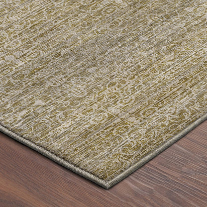 Machine Washable Vico VC9 Ivory 8' x 8' Round Rug