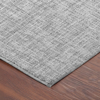 Luxury Washable Voyage VY1 Gray 8' x 8' Rug