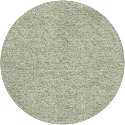 Luxury Washable Voyage VY2 Green 8' x 8' Rug