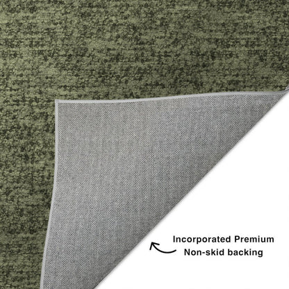 Luxury Washable Voyage VY2 Green 2'6" x 3'10" Rug