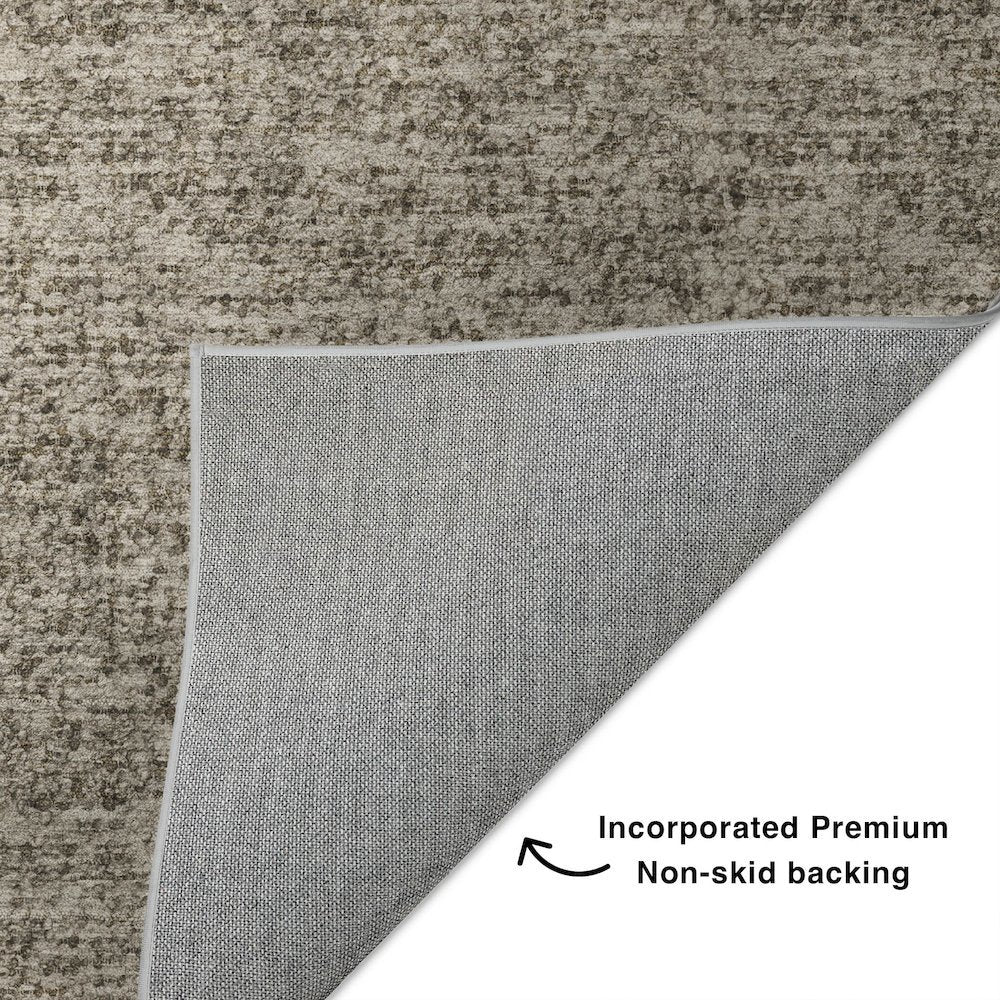 Luxury Washable Voyage VY2 Ivory 3' x 5' Rug